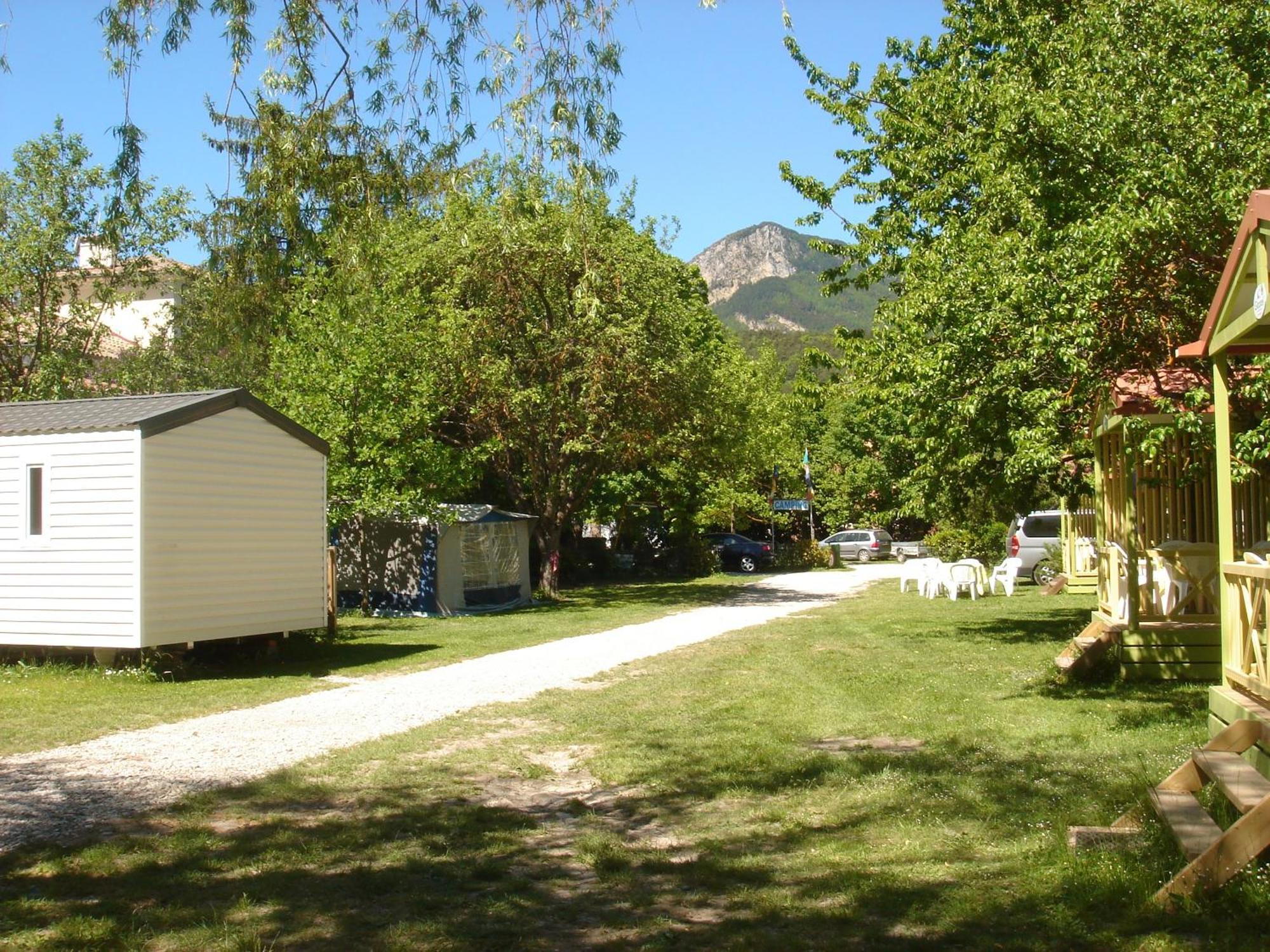 Camping Frederic Mistral Castellane Exteriér fotografie
