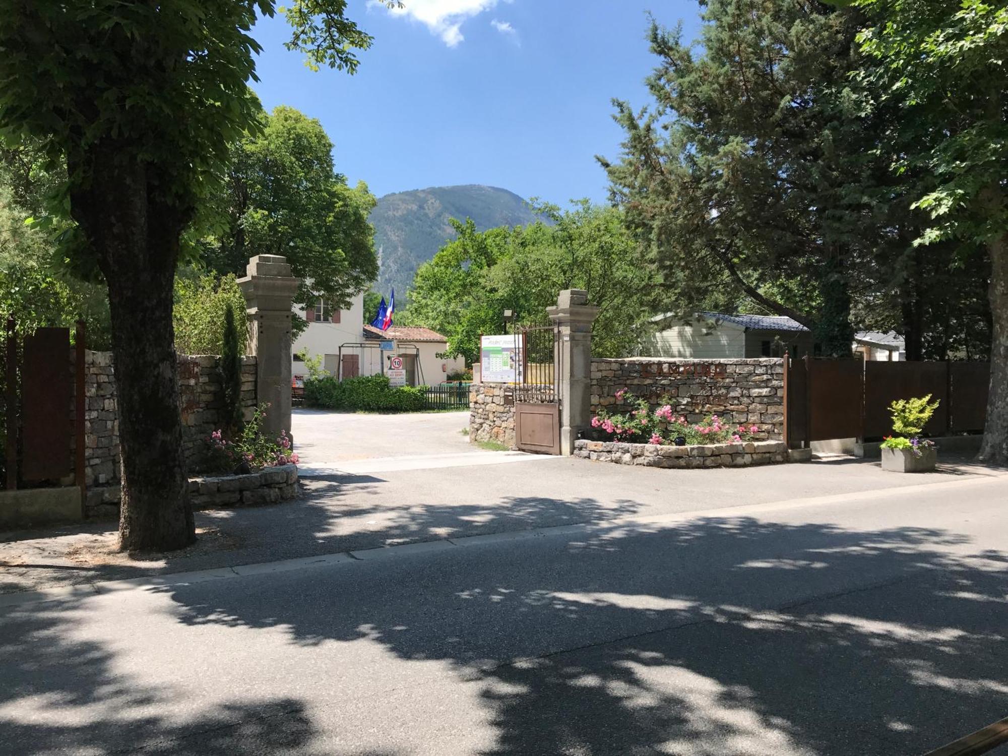 Camping Frederic Mistral Castellane Exteriér fotografie